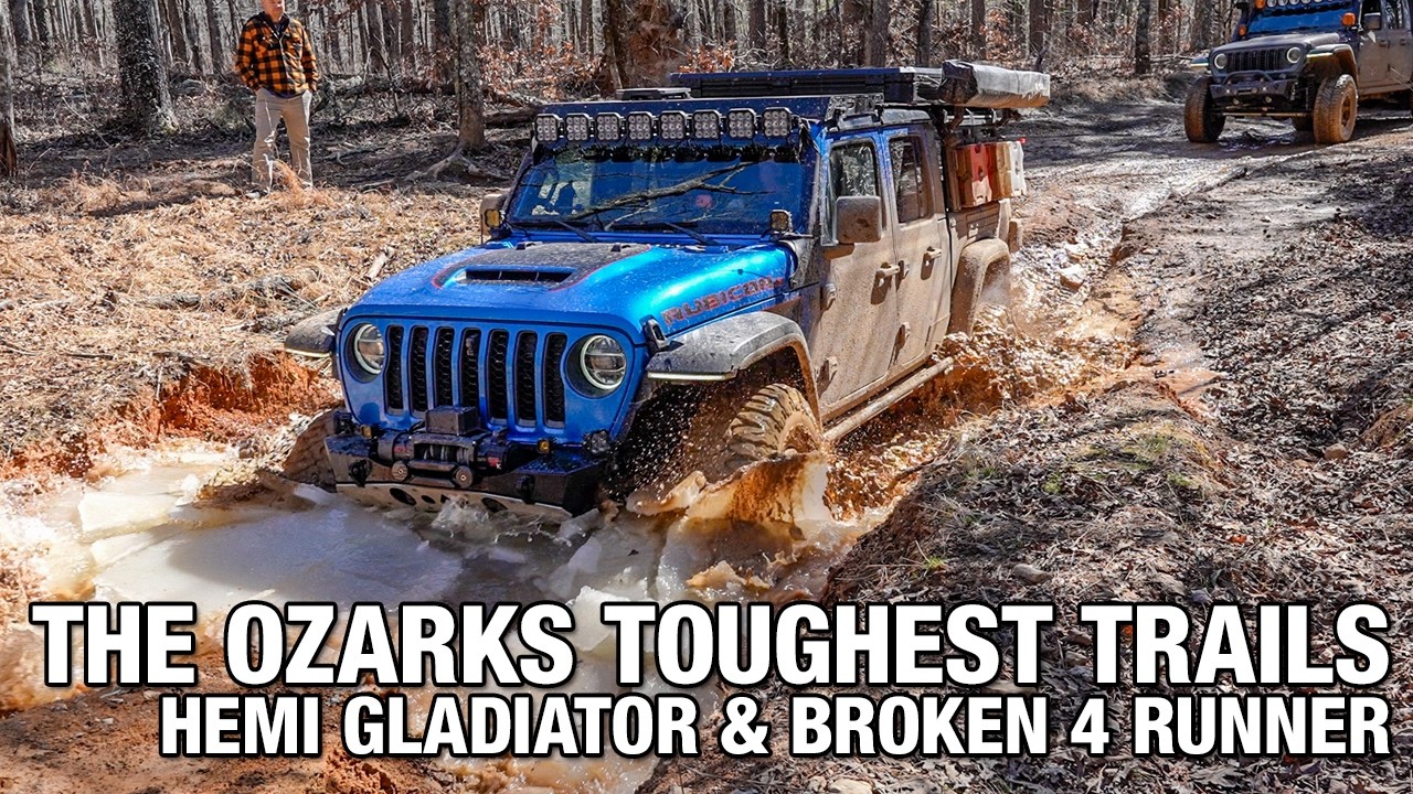 The Ozarks Toughest Trail - Hemi Gladiator and Broken 4Runner
