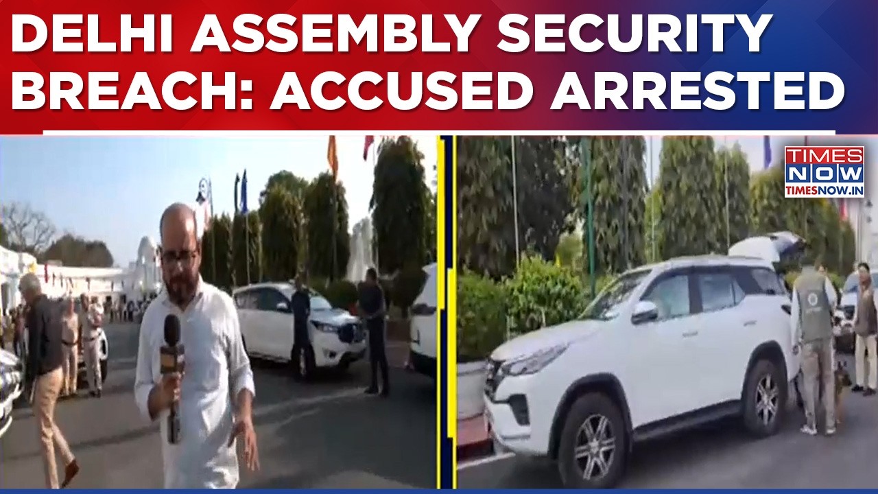 Delhi Assembly Security Breach: Delhi Police Arrests Accused, Recovers Car After 2 Hours Of Chase