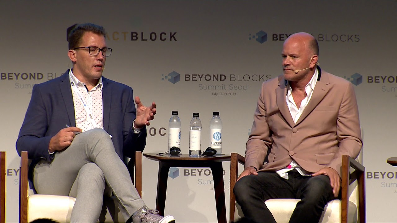 Fireside Chat with Michael Novogratz -  Summit Seoul 2018