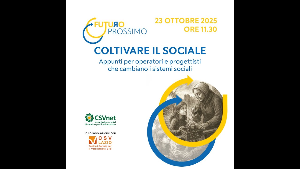Presentazione del libro “Coltivare il sociale”  con l’autore Marco Cavedon