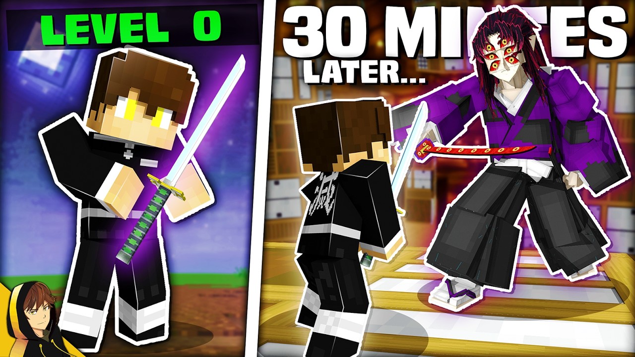 30 Minutes to TRAIN… Then Survive the INFINITY CASTLE! | Minecraft