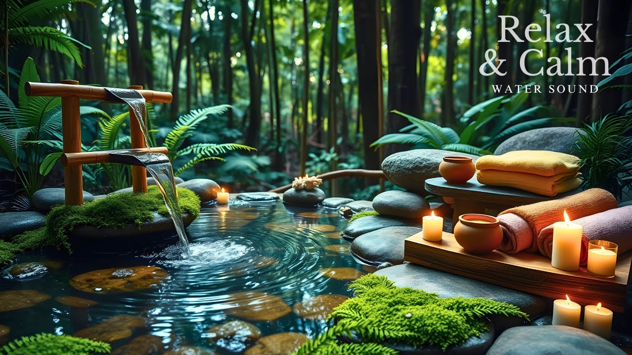 Relaxing Sleep Music 🌿 Relieve Stress, Anxiety and Depression, Meditation Music Relax Mind Body, Spa
