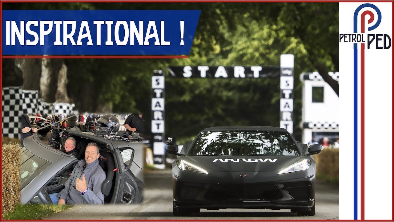 From Deaths Door to The Goodwood Hill - Meet Indycar Driver Sam Schmidt and his Arrow SAM Car