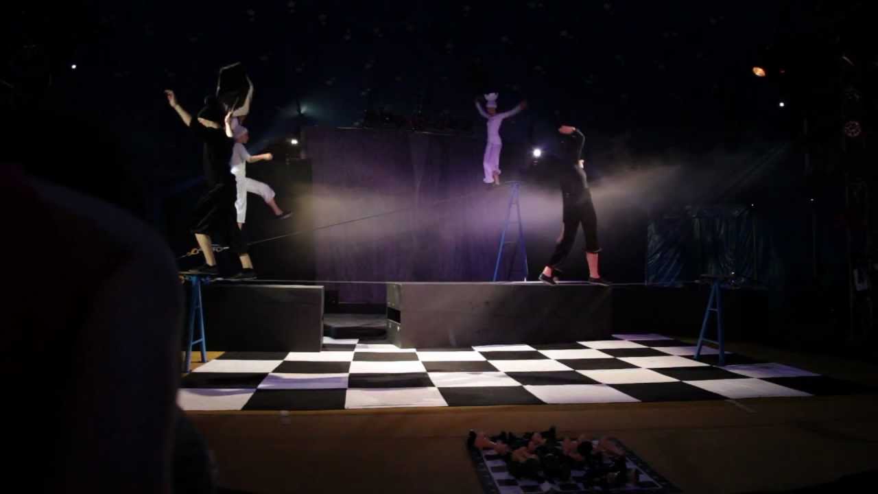 Equilibre sur fil - Une fois un cirque