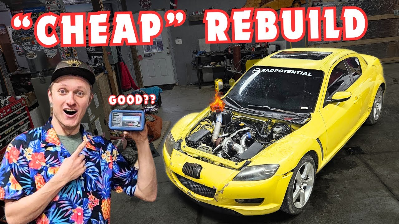 Buzz is BACK With the "BUILT" TURBO RX8 Engine
