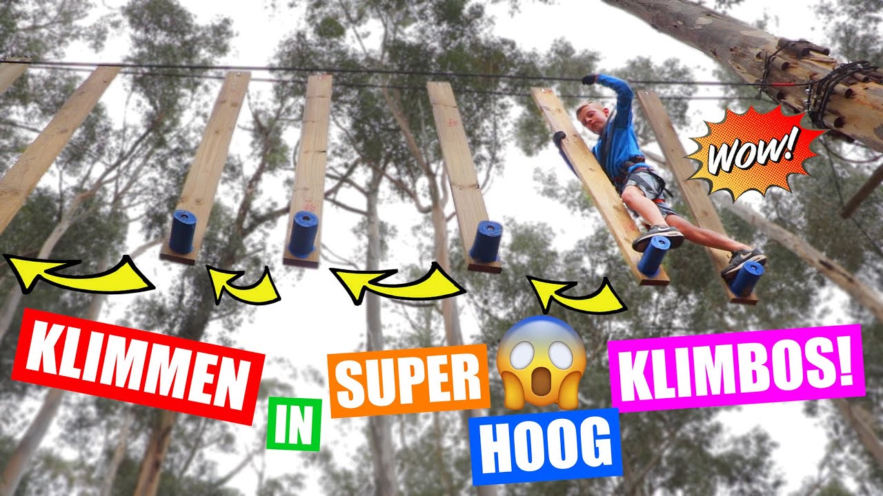 KLIMMEN in MEGA XL KLIMBOS in AFRIKA [met hoogtevrees] &hearts;DeZoeteZusjes&hearts;