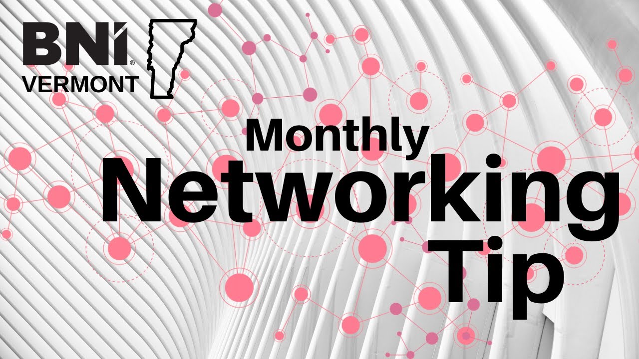 Networking Tip - Choices That Make Money