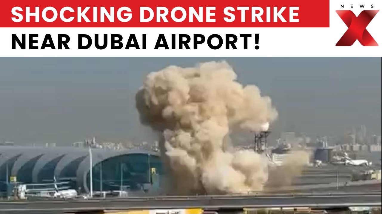 Shocking Drone Strike Near Dubai Airport Forces Flights To Divert Immediately | NewsX