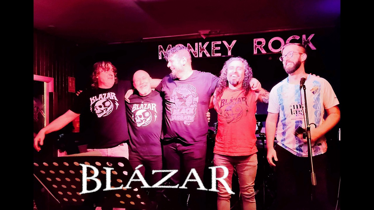 PONGAMOS QUE HABLO DE MADRID(PORRETAS)versión de BLAZAR en sala MONKEY ROCK S.Sebastián de los Reyes