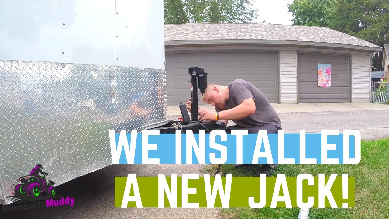 Electric Trailer-Jack Installation