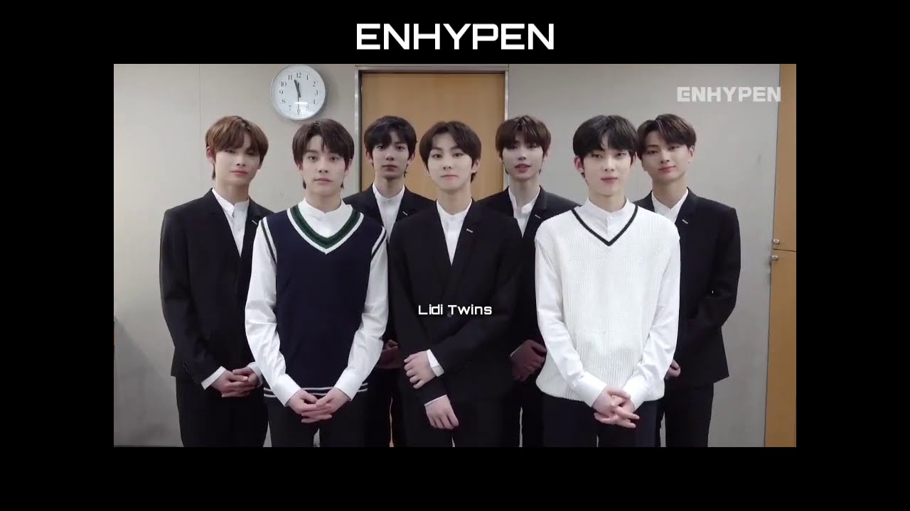WELCOME MESSAGE from ENHYPEN