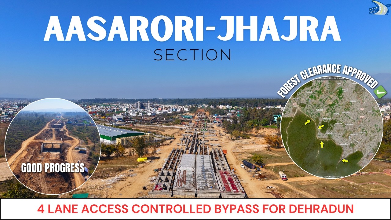 Dehradun New Bypass (Aasarori–Jhajra) | DDEC Road Link to Paonta Sahib | Feb 2026 #detoxtraveller