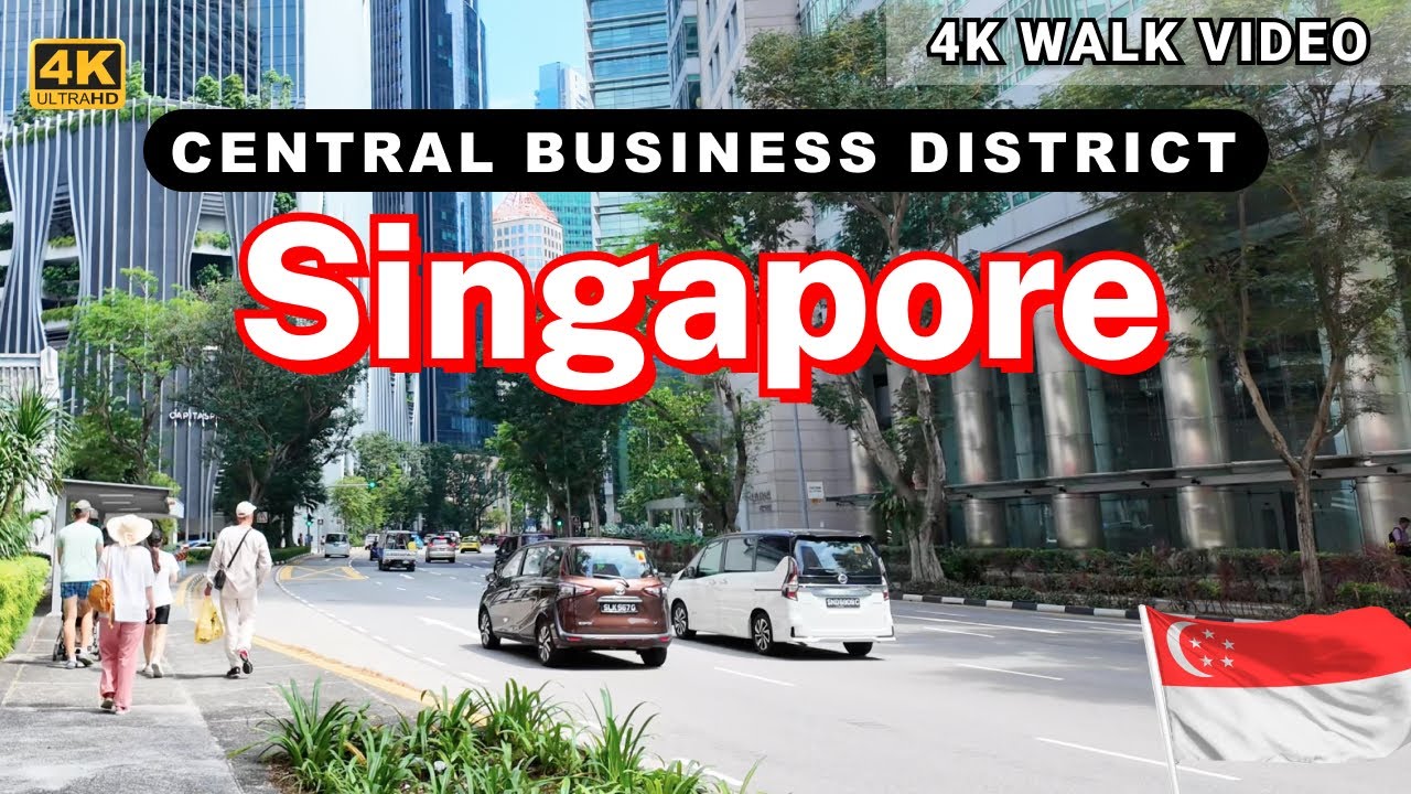 [4K HDR] Singapore Downtown | The Skyscraper City Walking Tour