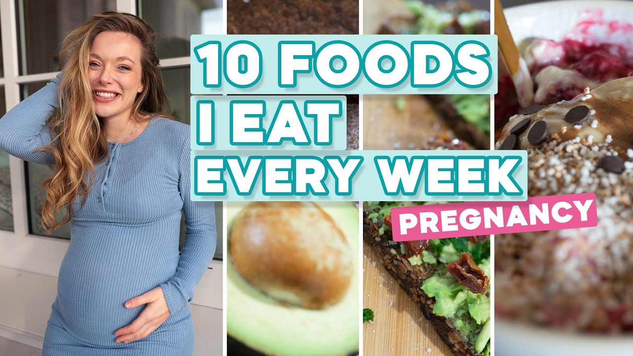 10 VEGANE Lebensmittel | Was ich in einer woche esse (Schwangerschaft tipps) | Vegan Pregnancy
