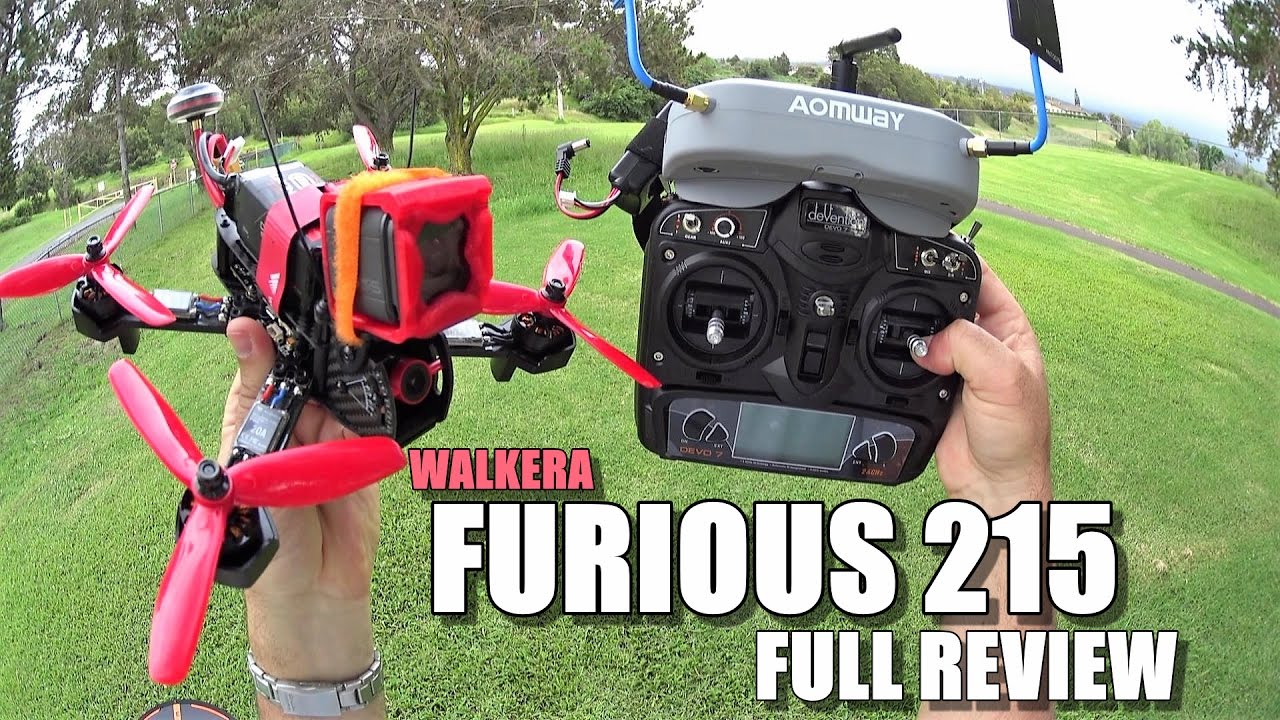 WALKERA FURIOUS 215 FPV Race Drone Full Review - [Unboxing, Inspection, Flight Test, Pros & Cons]