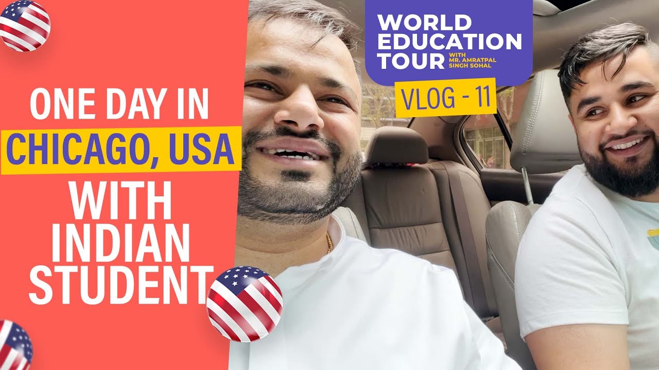 One day in Chicago with an Indian Student | Indian Student Lifestyle in USA | VLOG 11