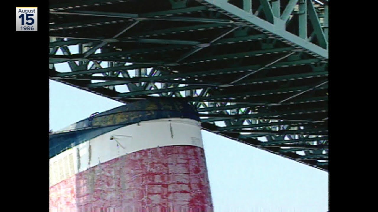 Action News archive: Does the SS United States fit under Philadelphia's Walt Whitman Bridge?