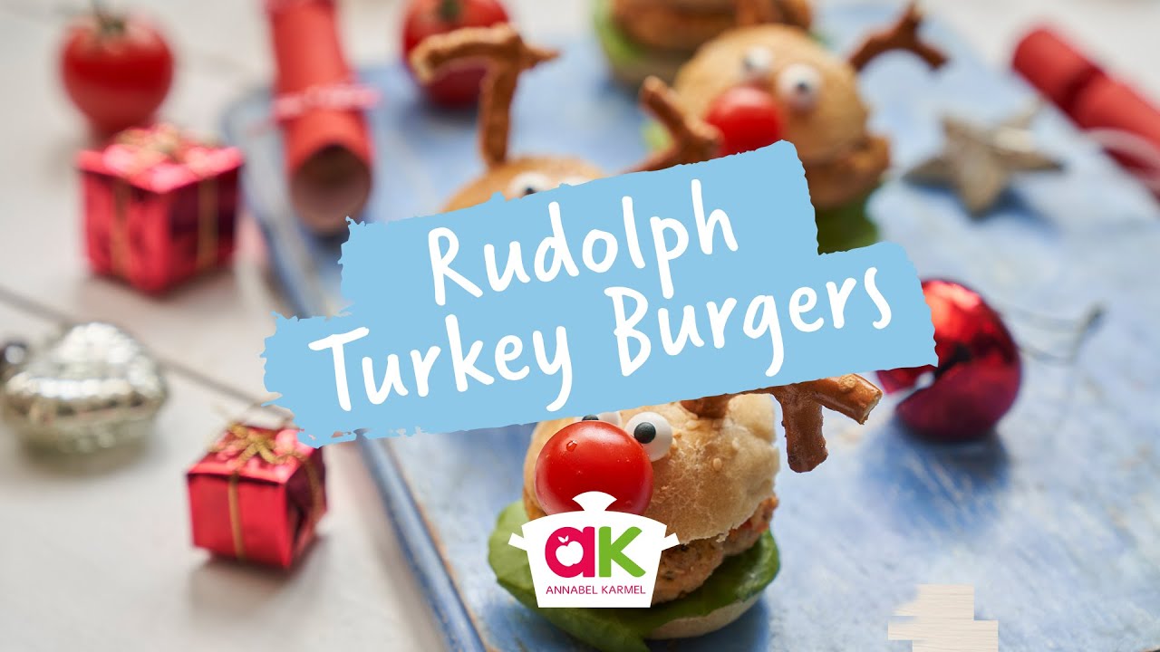 Rudolph Turkey Burgers with Surrey Mama