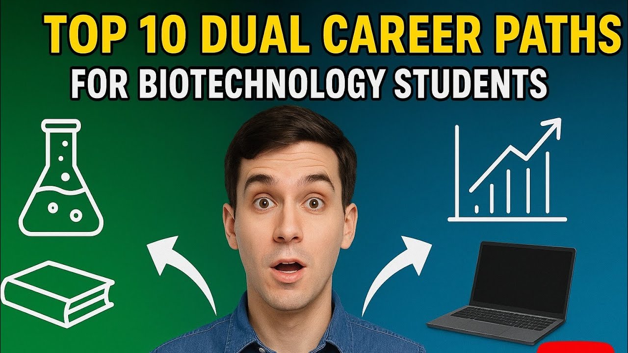 Biotech Students MUST Know These 10 DUAL Career Paths
