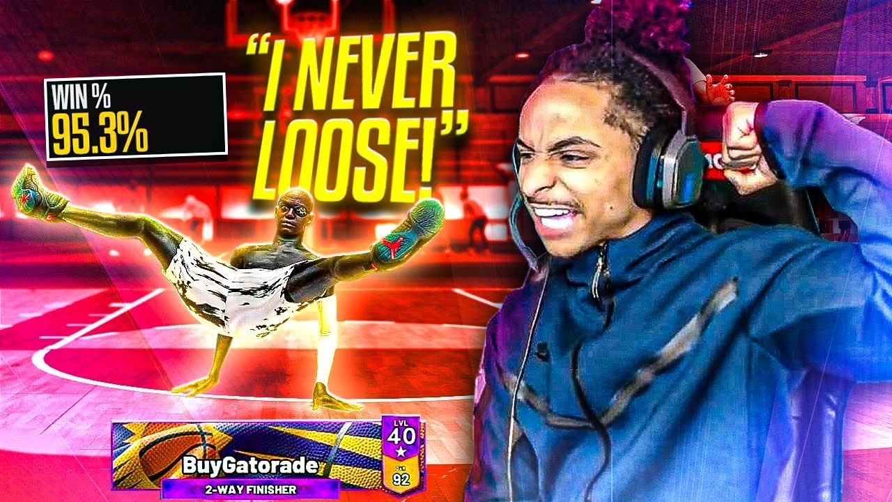 Today I Played Against a TOXIC LOCKDOWN with a 95% WIN RATE (NBA 2K22