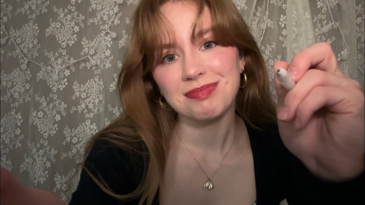 ASMR-осмотр кожи при акне