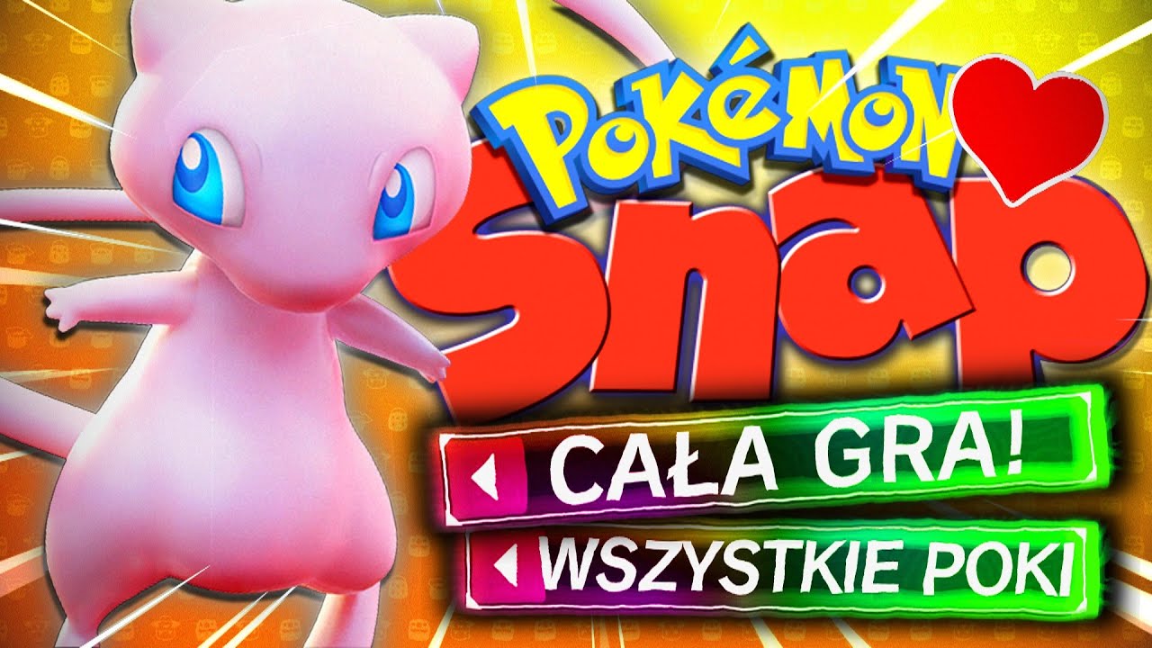 Pokemon Snap to cudowna gra, w kt&oacute;rej chcemy sobie cyknąć Mew! - Cała Gra