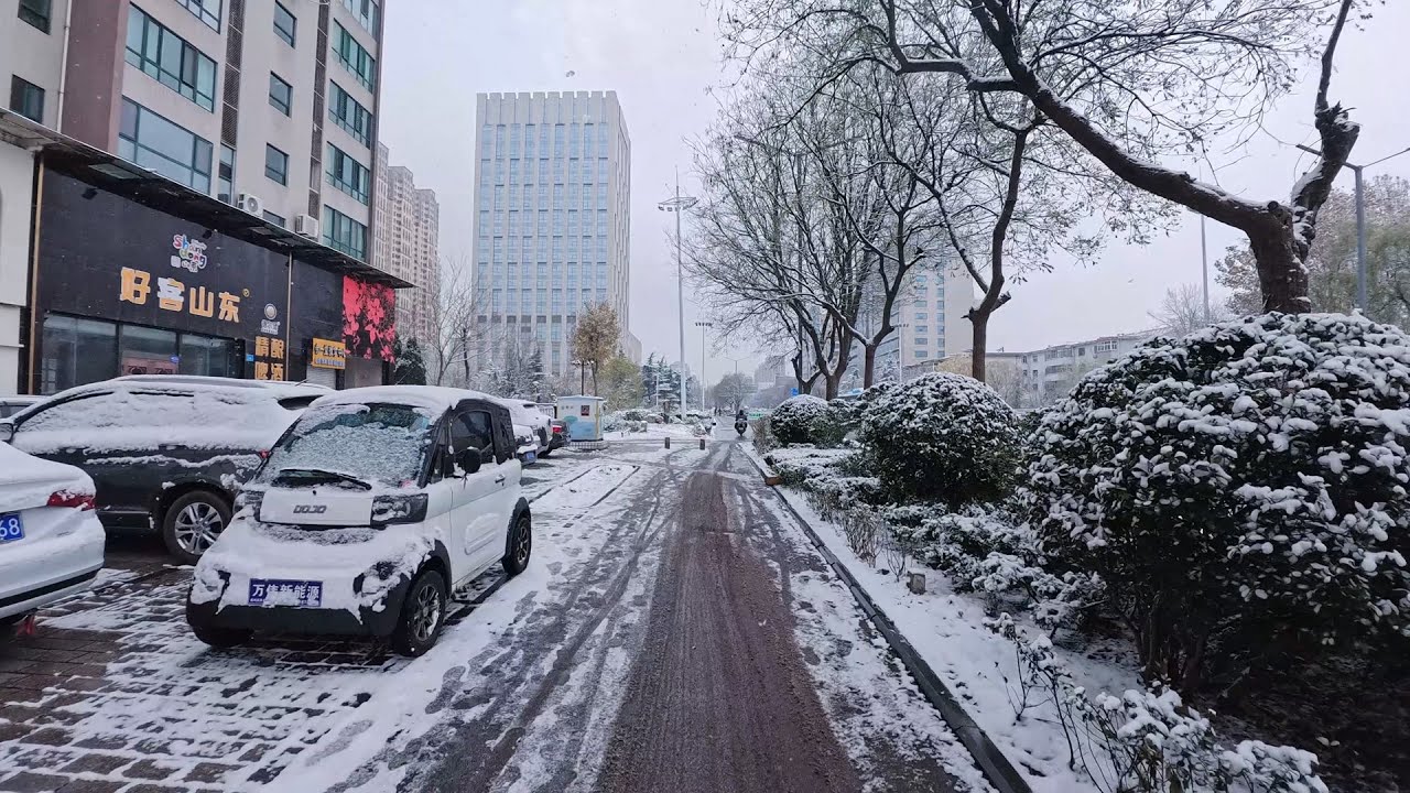 2025潍坊城区第一场雪