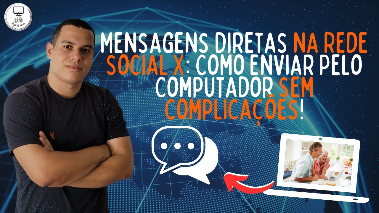 SAIBA COMO FUNCIONA O ENVIO DE MENSAGENS DIRETAS NA REDE SOCIAL X NO COMPUTADOR