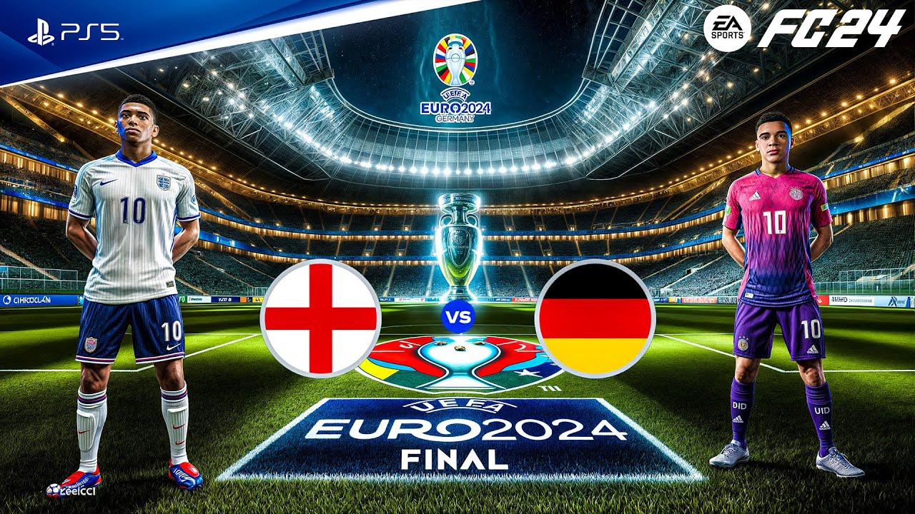 FC 24 - England vs. Germany | UEFA EURO 2024 FINAL | PS5™ [4K60]