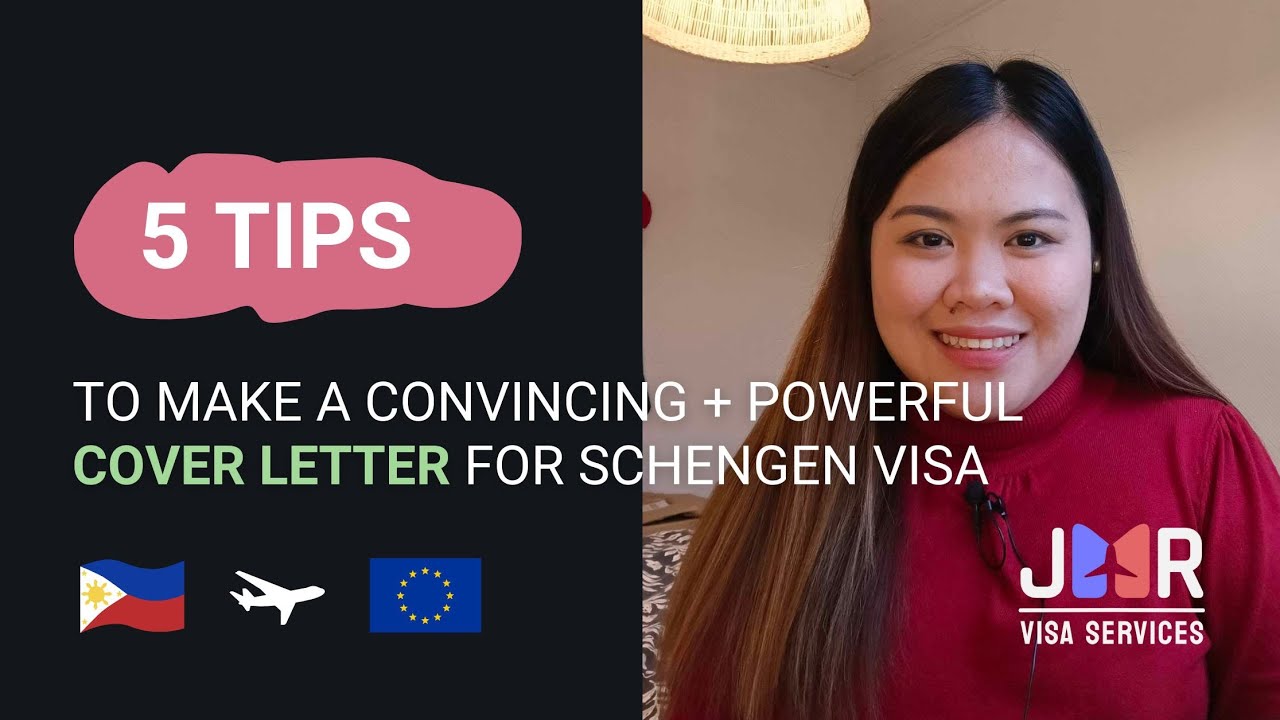 5 EASY TIPS TO MAKE A CONVINCING + COVER LETTER FOR SCHENGEN VISA APPLICATION 🇵🇭✈️🇪🇺