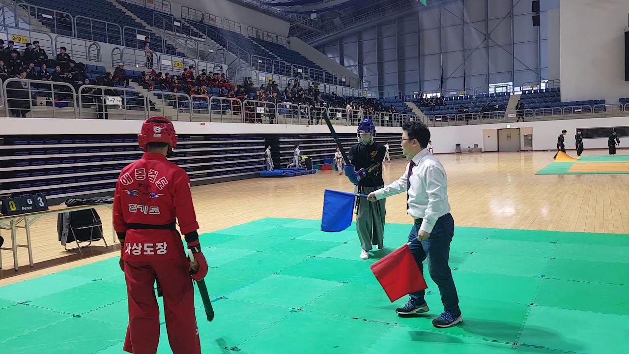 부산 남구 해동검도 백호도장 실전격검 부산시장기배 대회영상