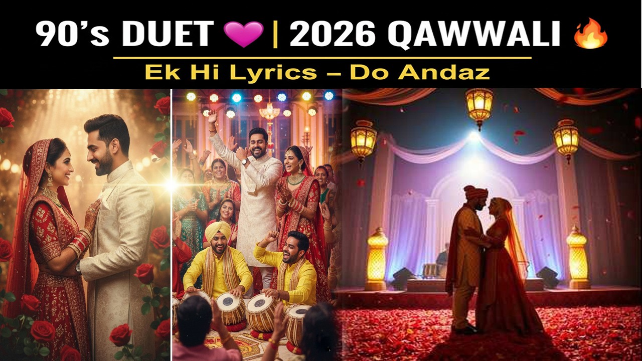 New Song 2026 | 90's Romantic Qawwali Song | Heart Touching Love Qawwali | Hindi Romantic Song 2026
