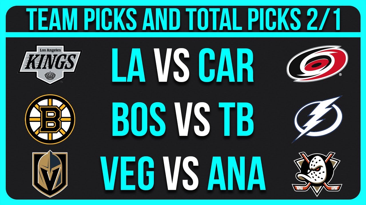 NHL Picks Today 2/1/26 NHL Picks and Predictions