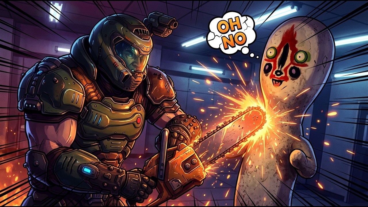 Could the DOOM SLAYER Survive the SCP FOUNDATION?