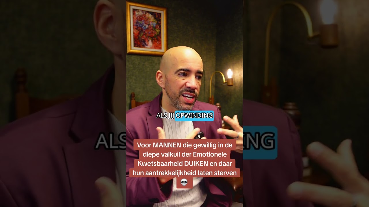 Voor MANNEN die gewillig in de diepe valkuil der Emotionele Kwetsbaarheid DUIKEN en daar hun