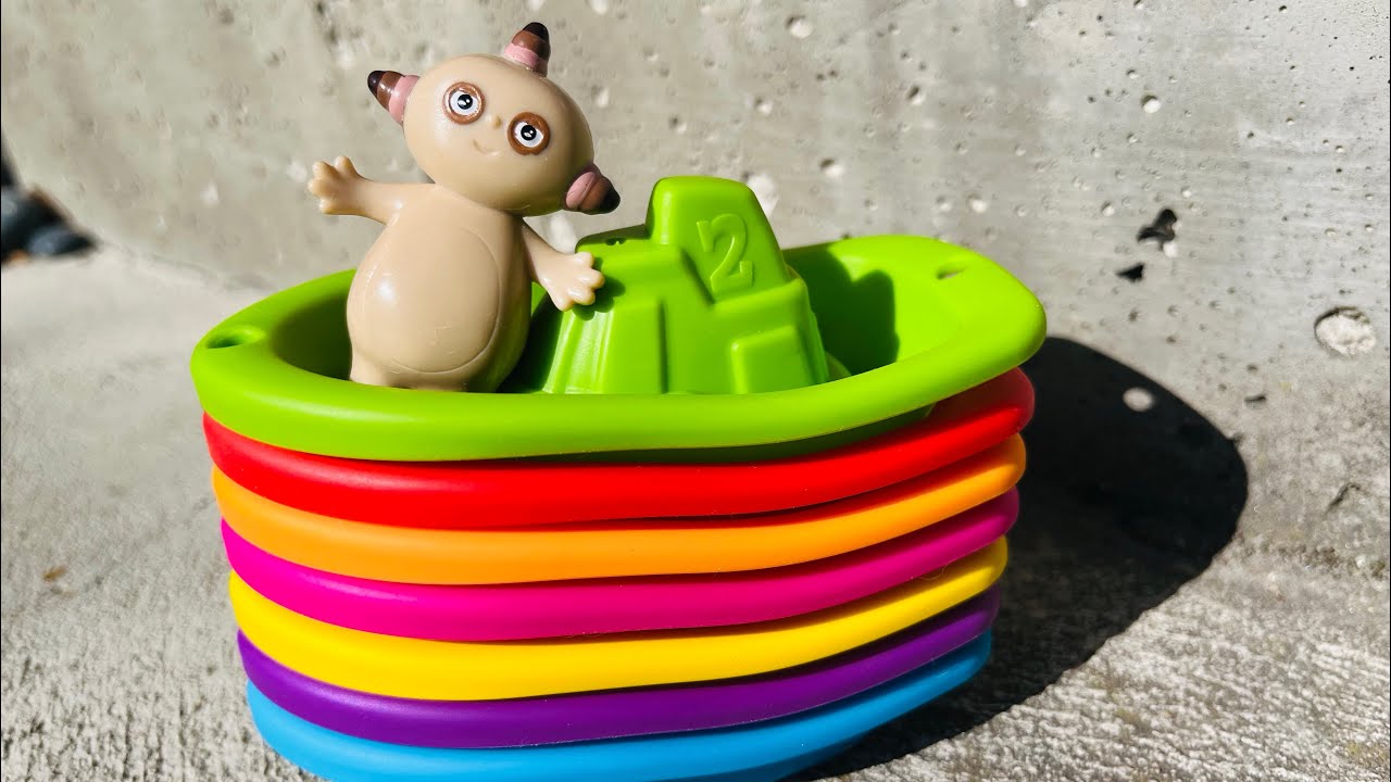 Игрушка Makka Pakka для изучения цветов: «Лодки в ночном саду» и «Домашние животные кошачьих сест...
