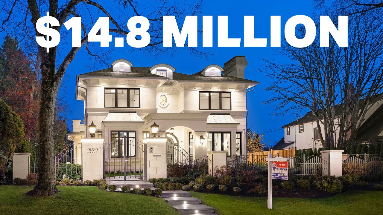 Look inside this stunning $14.8 million dollar home in Vancouver West