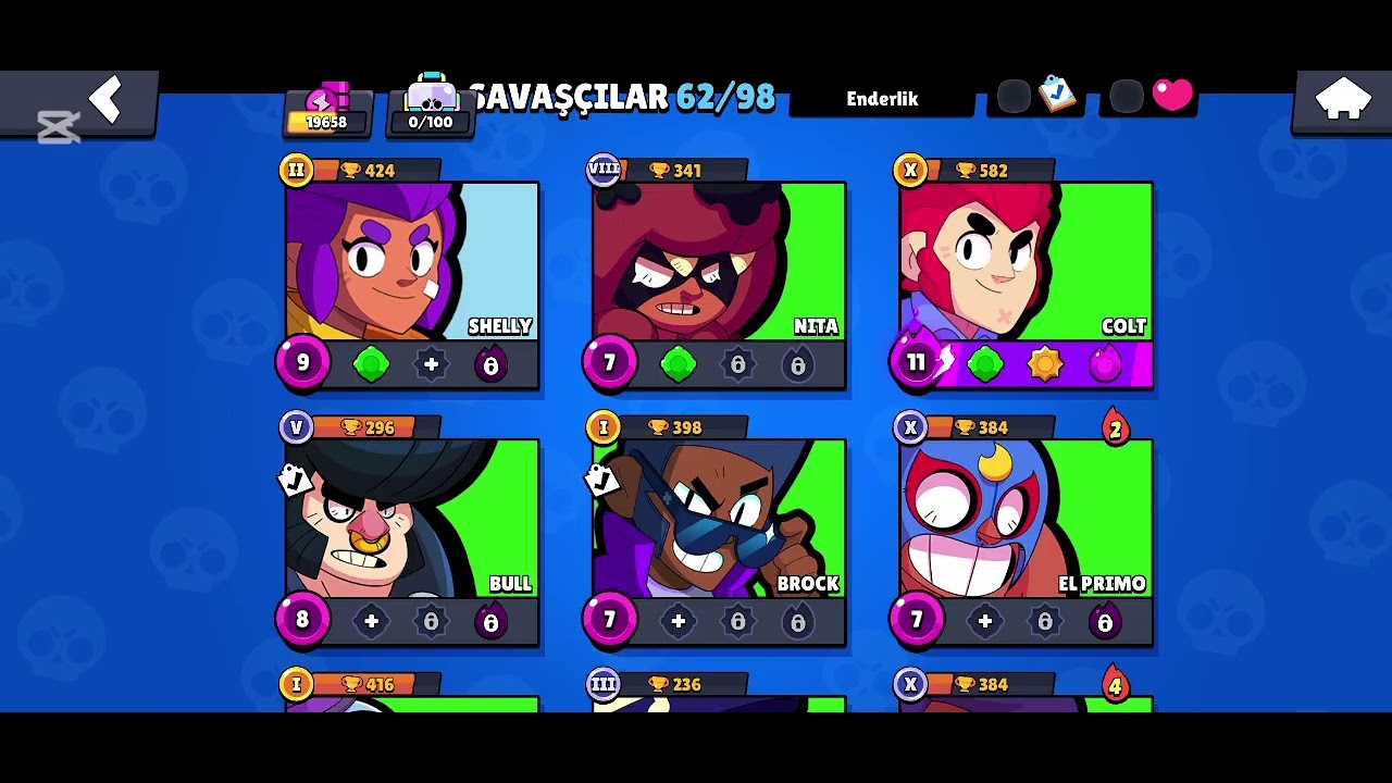 Brawl stars da 20BIN kupa oluyorum part 1