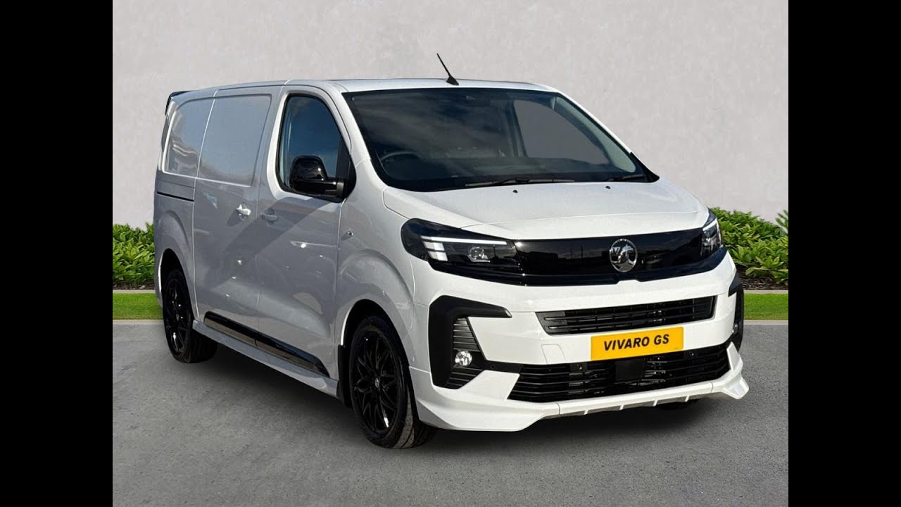 Vauxhall Vivaro 3100 2.0 180ps Auto GS in Kaolin White from batch 3 2025