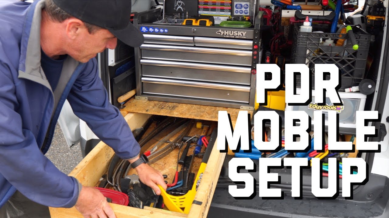 Dave's PDR Mobile Transit Van Setup | Dentless Touch