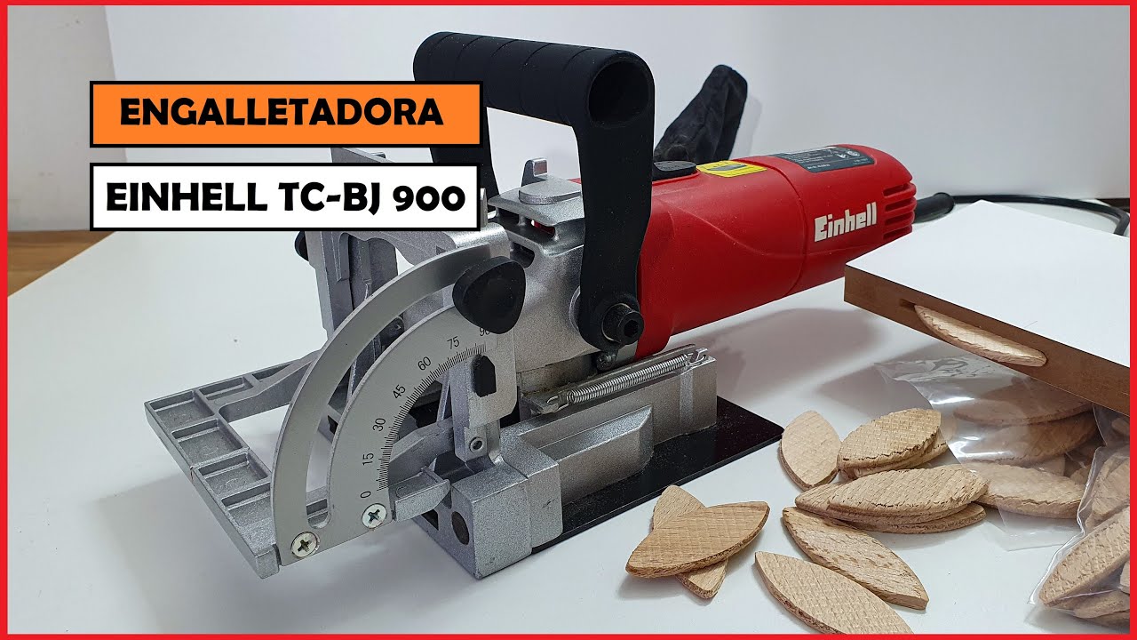 ENGALLETADORA EINHELL TC BJ 900 - EINHELL TC-BJ 900 BISCUIT JOINER