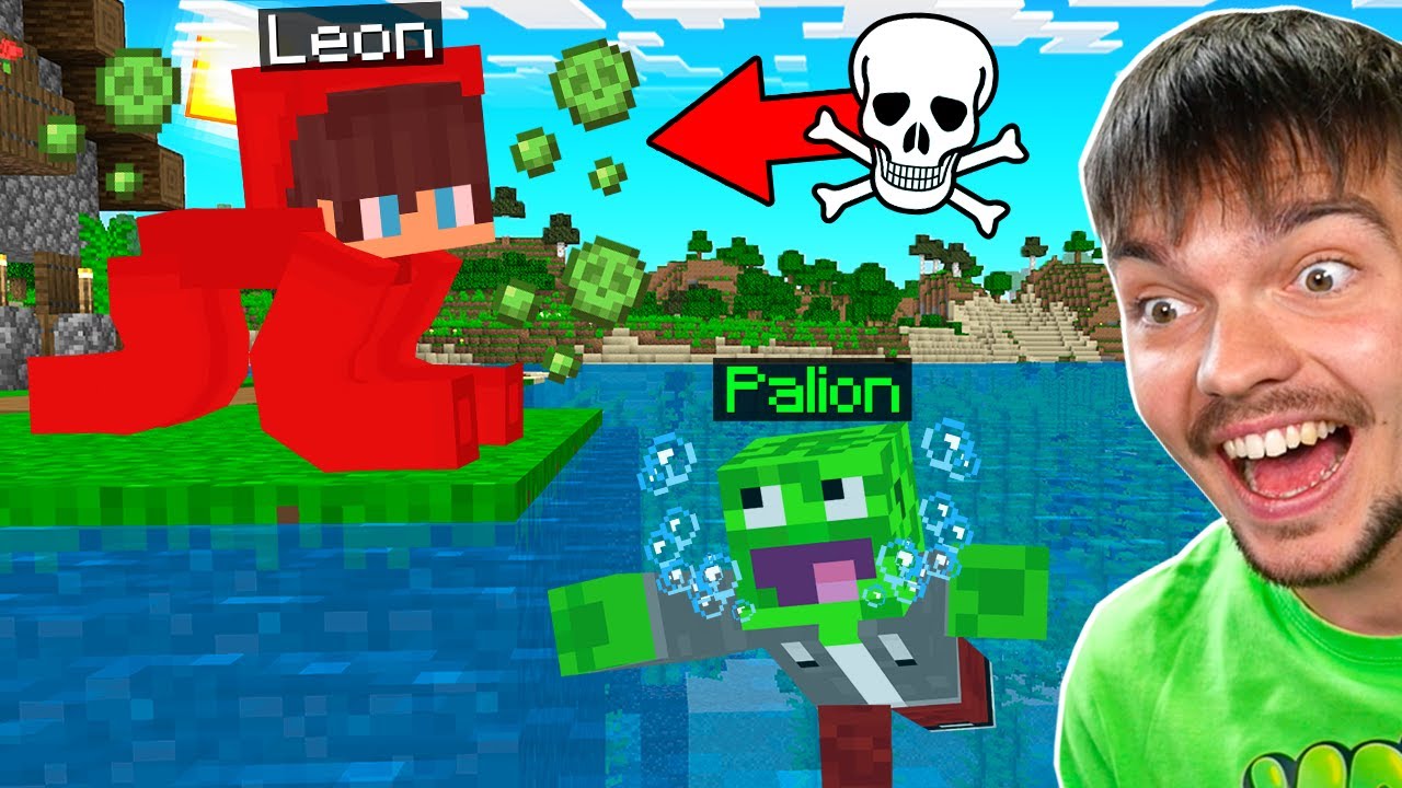 MOŻEMY ODDYCHAĆ TYLKO POD WODĄ w Minecraft!