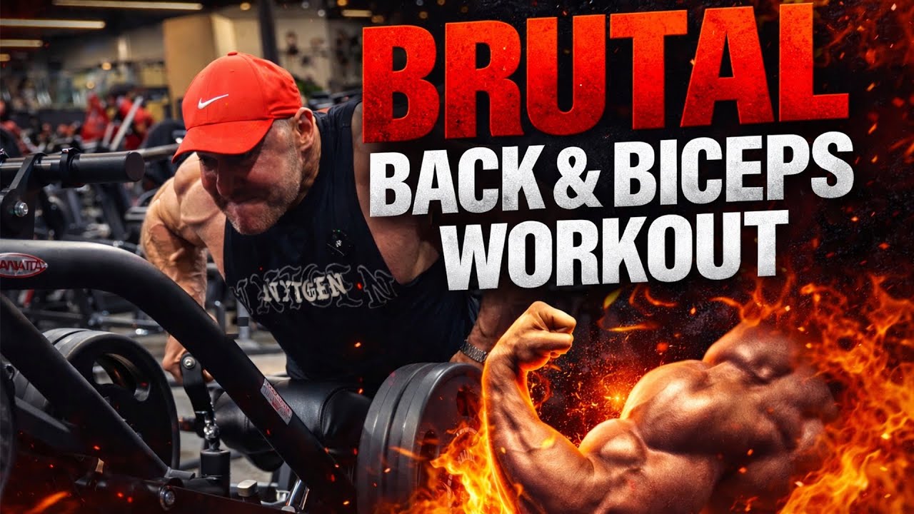 BRUTAL BACK WORKOUT AT WORLD GYM TUGGERAH