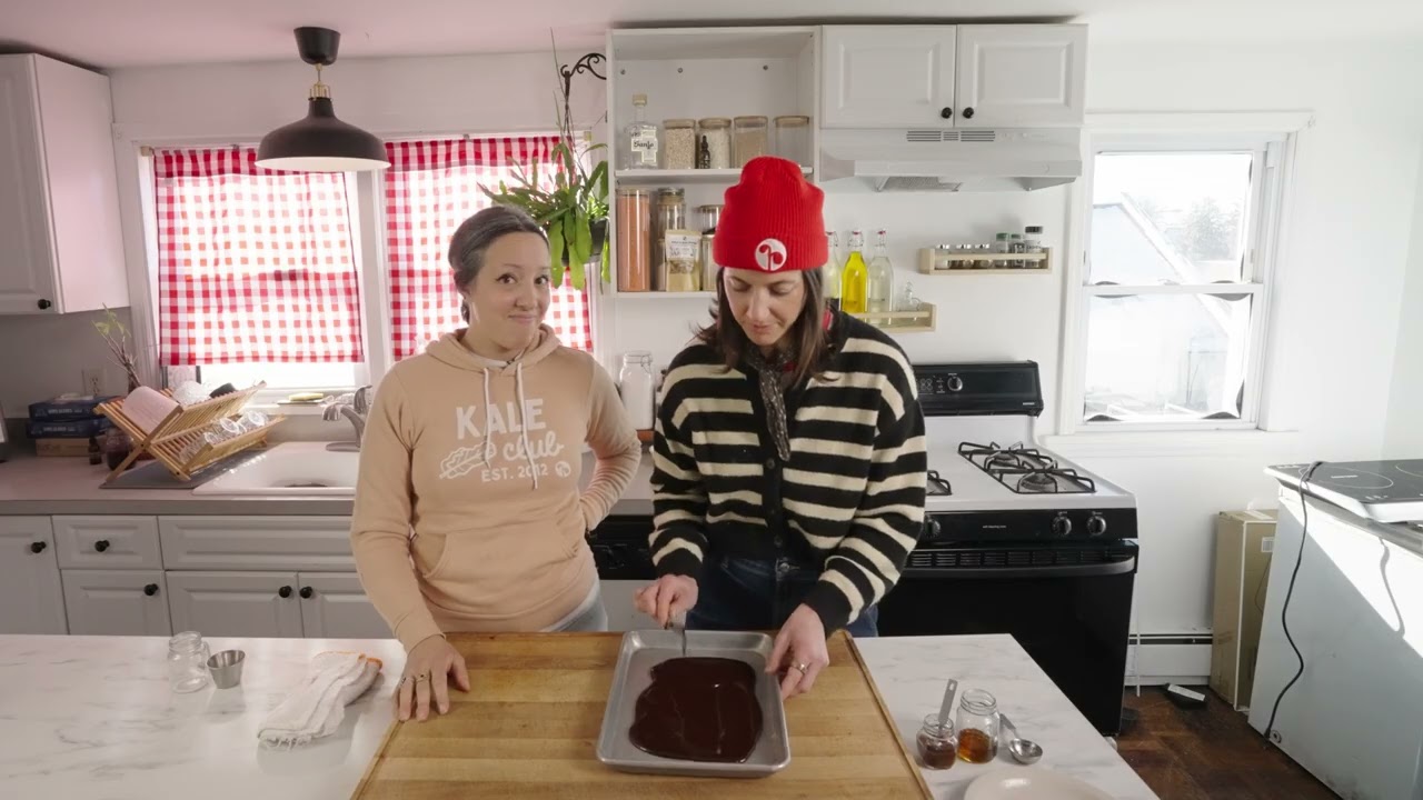 Made chocolate truffles with us!
