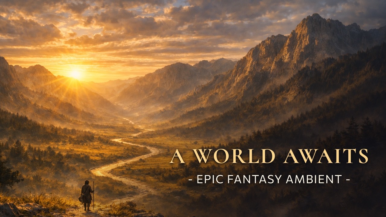 Before the Adventure began - Peaceful RPG Opening & Fantasy Reading or Writing ambience (2 Hours)