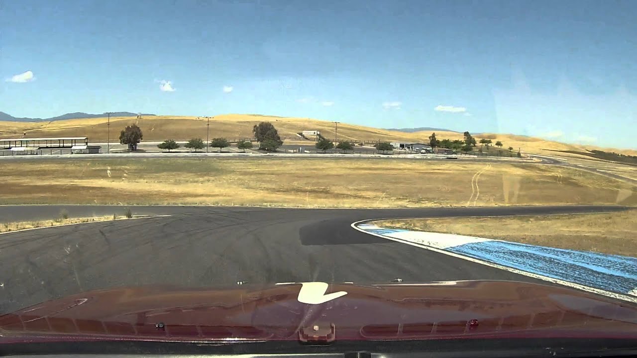 Turn by turn drive of Thunderhill