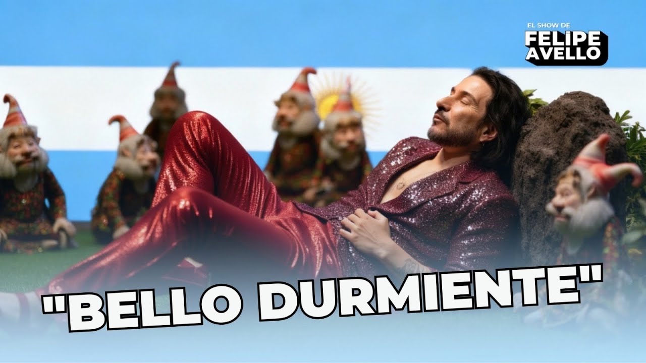 ''Bello durmiente” Felipe Avello en Buenos Aires #Argentina 🇦🇷 2025