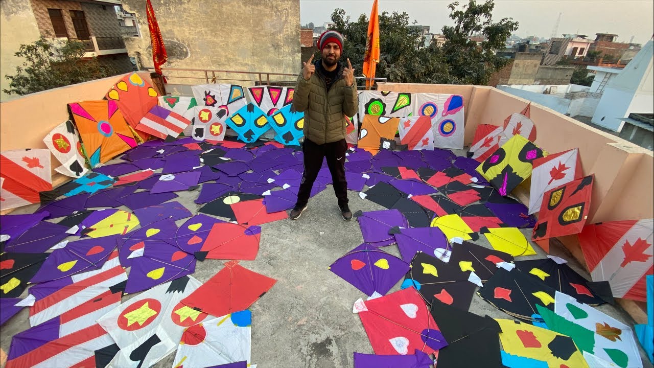 Basant Panchami 2026🪁Big kite flying with monofil gold manjha|Kite looting|Kite fighting|Kite vlog