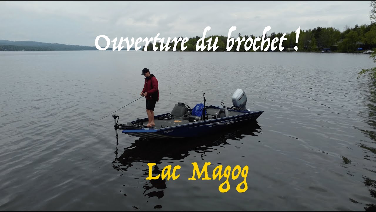 Pêche sur le Lac Magog ! (Ouverture du brochet 2024) [4K]