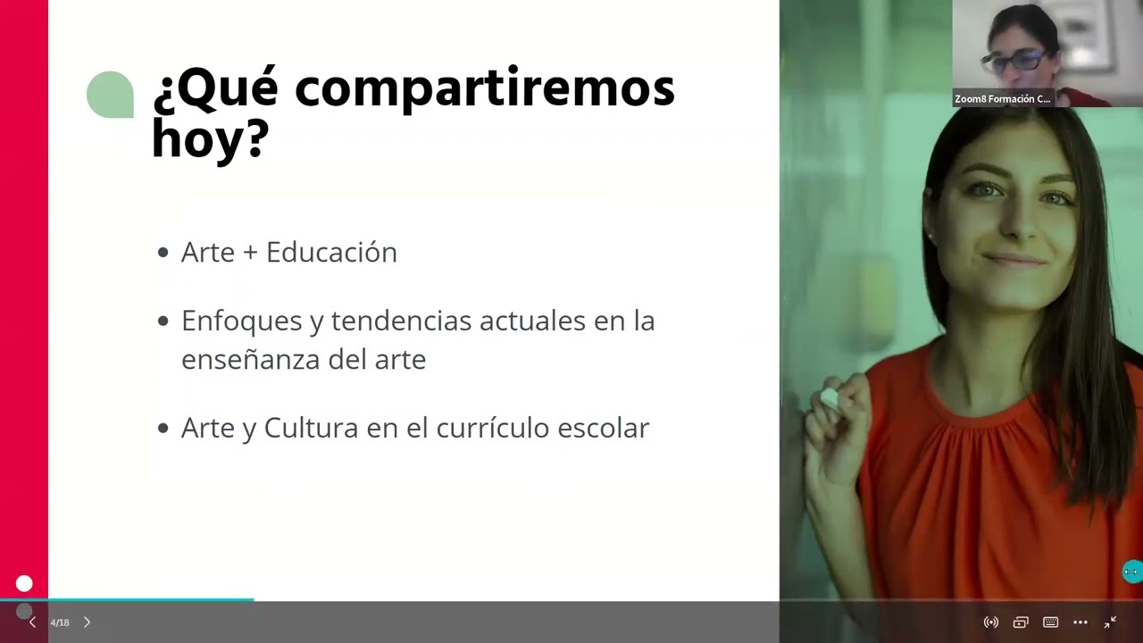 WEBINAR "Pedagogías actuales en la educación artística".